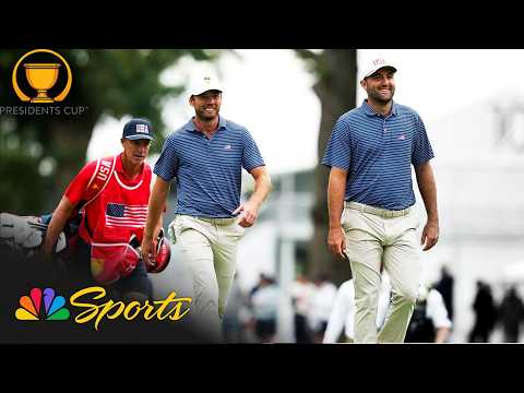 PGA Tour Highlights 2026: Presidents Cup, Round 1 | Golf on NBC Sports