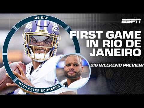 NFL WEEKEND PREVIEW 🏈 Rio de Janeiro game, Battle of the Sean’s & Chargers’ tough task | Big Day