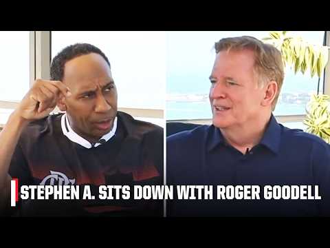 Stephen A. Tackles the NFL’s Biggest Issues with Roger Goodell in Brazil 🏈 | NFL on ESPN