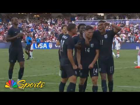 Sebastian Berhalter ROCKETS long-range shot to cap USMNT’s strong second half | NBC Sports