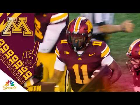 Minnesota’s Javon Tracy gashes Eastern Illinois for punt return TD | Big Ten on NBC Sports