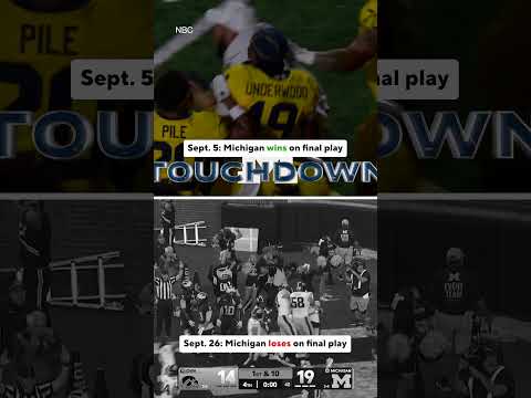 Chaos in Ann Arbor this year!