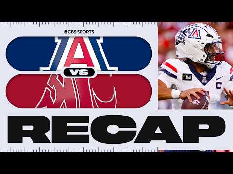 Arizona completes comeback against Washington State behind Noah Fifita’s 4 TDs