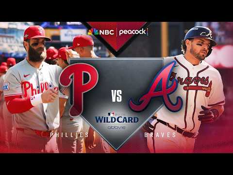 Philadelphia Phillies vs. Atlanta Braves Game 1 | 2026 NL WILD CARD SERIES HIGHLIGHTS | 9/29/26
