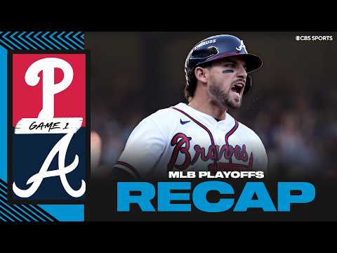 Austin Riley’s go-ahead 3-run home run lifts Braves past Phillies in Game 1 | NL Wild Card Recap