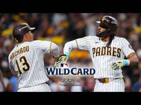 Fernando Tatis Jr., Manny Machado go BACK-TO-BACK 😤 | 2026 MLB Wild Card Series | MLB on NBC