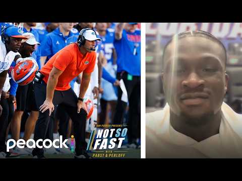Jadan Baugh knew Florida HC Jon Sumrall was special right away | Not So Fast | NBC Sports