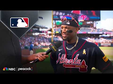 Ronald Acuna Jr. says Phillies fans’ boos give him ‘motivation’ | MLB on NBC