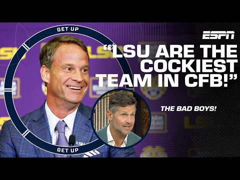 Dan Orlovsky deems the LSU Tigers as the ‘BAD BOYS’ of college football 😈🏈 | Get Up