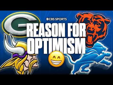 One reason each NFC North team should be optimistic entering 2026 season