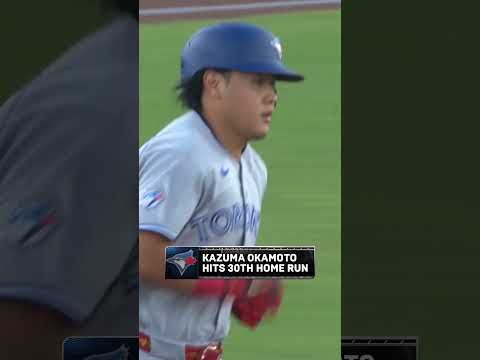 What a rookie season for Kazuma Okamoto! 👏 #MLB #ROOKIE