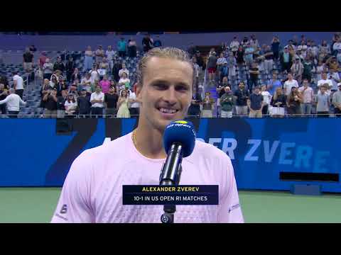 No. 1 Alexander Zverev reacts to near 5-hour opening round 👏 ‘EXACTLY WHAT I NEED’ | 2026 US Open