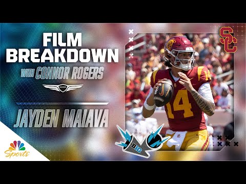 Jayden Maiava is starting the season off in ‘complete control’ | Big Ten Film Breakdown | NBC Sports