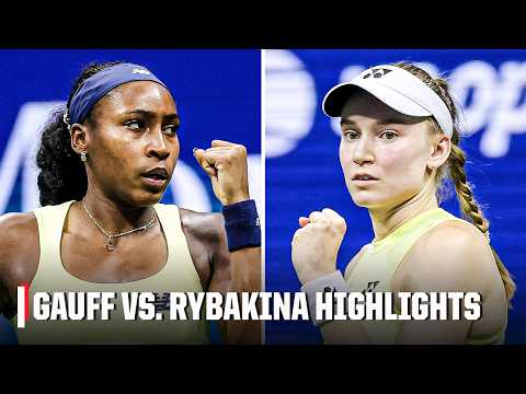 Semifinal: No. 4 Coco Gauff vs. No. 2 Elena Rybakina | Full Match Highlights | 2026 US Open