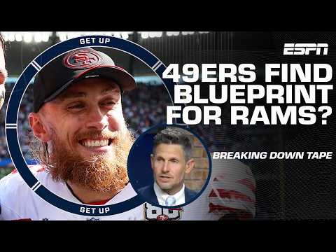 The 49ers’ BLUEPRINT for the Rams in Week 1 🏈 Dan Orlovsky breaks down the tape | Get Up