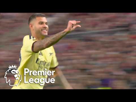 Bruno Guimaraes breaks deadlock with magnificent goal for Arsenal | Premier League | NBC Sports