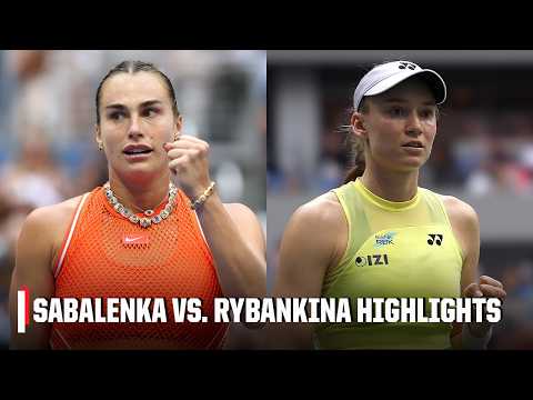 FINAL MATCH 🏆 No. 1 Aryna Sabalenka vs. No. 2 Elena Rybankina | Full Match Highlights | 2026 US Open