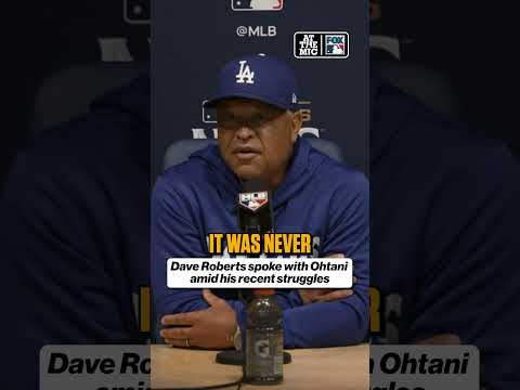 Shohei Ohtani will be in the Dodgers starting lineup in Game 3 of the NLCS #ohtani #dodgers #nlcs