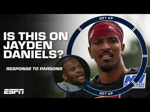 Micah Parsons says Jayden Daniels ‘PROBABLY LOST’ DAN QUINN HIS JOB 😱 Get Up responds 🗣️