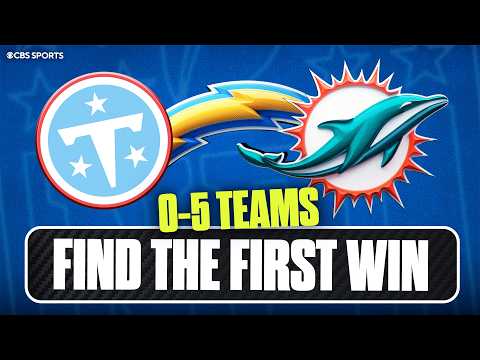 Predicting the first win for each winless team in the NFL | Chargers, Titans, Dolphins
