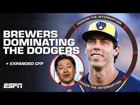 Brewers vs. Dodgers & Rays vs. Guardians reaction 🍿 + Expanded College Football Playoff | PTI