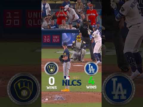 A team was swept in the LCS one year, only to sweep that same team the following year ⚾️ #NLCS #MLB