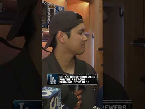 Ohtani shared his disappointment in the Dodgers season ending in the NLCS #mlb #baseball #Dodgers