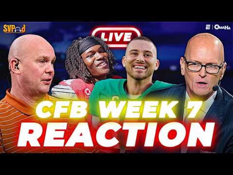 CFB Week 7 REACTION! SVP & Stanford Steve recap Notre Dame-BYU, Ohio State-Indiana & more | SVPod