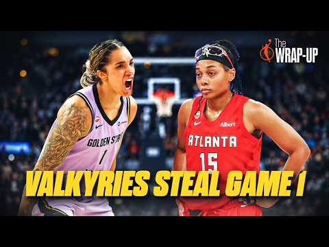 🚨 WNBA Finals: Valkyries Strike FIRST!! Are the Dream in TROUBLE? 👀 | The Wrap-Up