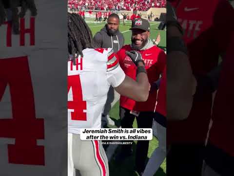 The Buckeyes get their revenge against the Hoosiers on the road 😤 #ohiostate #jeremiahsmith #cfb
