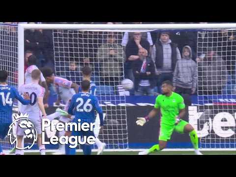 Jaydee Canvot’s own goal gifts Brighton 1-0 lead over Palace | Premier League