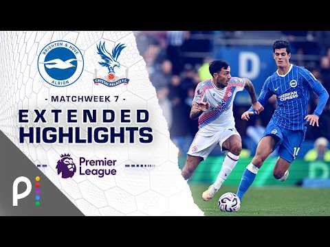 Brighton v. Crystal Palace | PREMIER LEAGUE HIGHLIGHTS | 10/18/2026