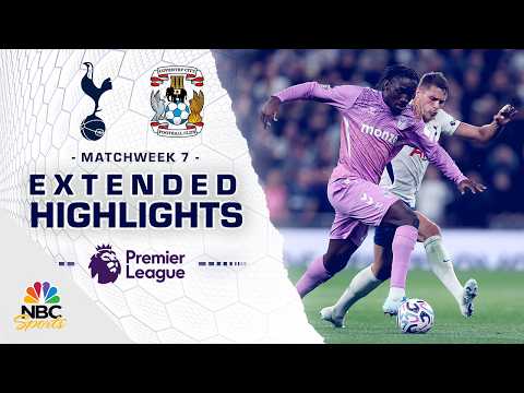 Tottenham Hotspur v. Coventry City | PREMIER LEAGUE HIGHLIGHTS | 10/19/2026