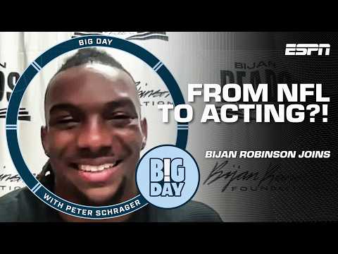 Matthew McConaughey’s BEST advice to Bijan Robinson?! 👀 | Big Day