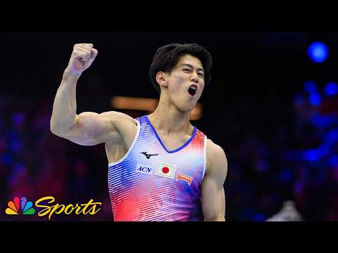 CHAOS REIGNS: Japan earns world gymnastics men’s team title after hectic final rotation in Rotterdam
