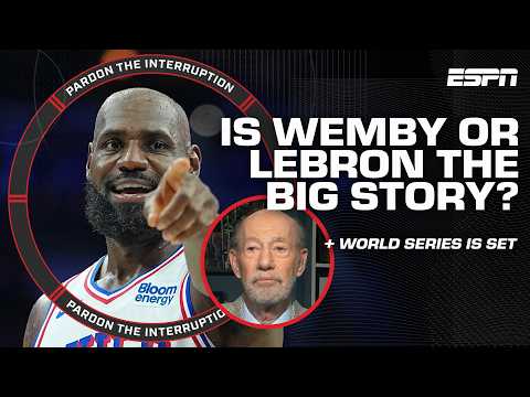 DEBATING Wemby or LeBron James? + Rays-Brewers to the World Series? 🤔 ‘The RIGHT teams won!’ | PTI