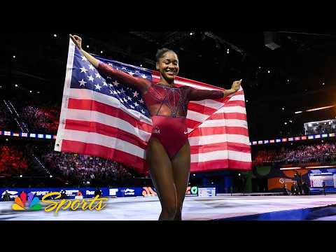 COMEBACK COMPLETE 💎 Skye Blakely ascends to top of world championship podium with all-around title