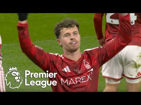 Neco Williams opens the scoring for Nottingham Forest v. Ipswich Town | Premier League