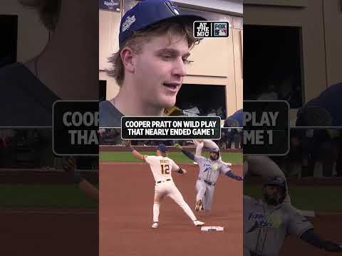 Cooper Pratt breaks down wild ending to World Series Game 1 #worldseries #brewers #mlb #baseball