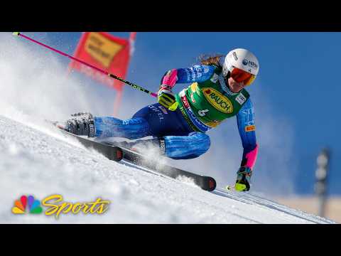 Paula Moltzan’s historic First World Cup win in the Soelden giant slalom