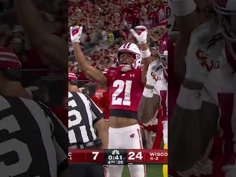 Badgers defense clamps down USC 😤