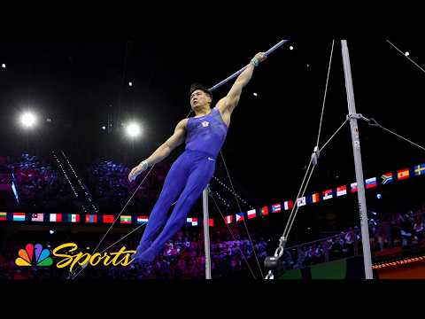 Tang Chia-Hung wins men’s high bar gold in Rotterdam