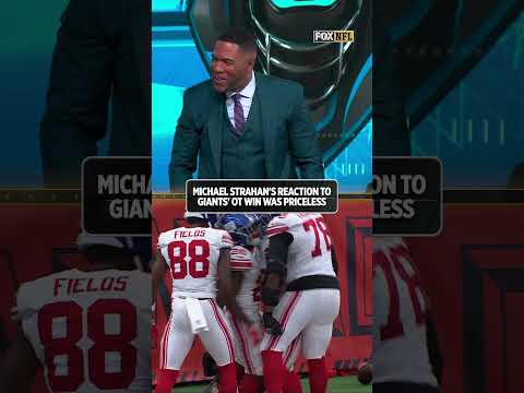 Giants W Got Michael Strahan dancing like Nobody’s watching #nfl #football #touchdown #giants