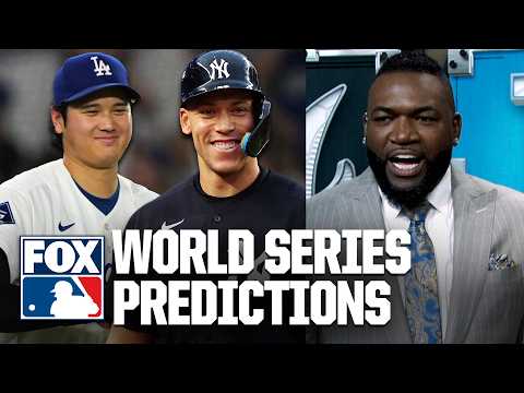 David Ortiz, Alex Rodriguez and Derek Jeter unveil their World Series predictions ⚾️ MLB on FOX