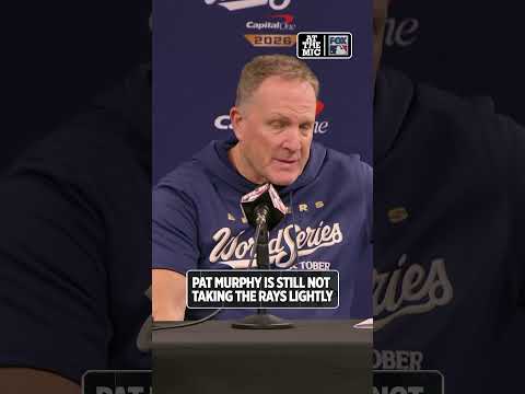 Despite being up 3-0, Brewers Manager Pat Murphy knows the Rays will continue to battle