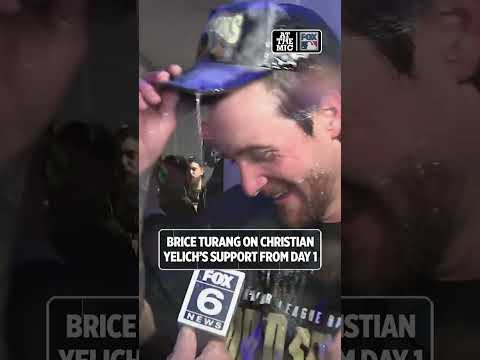Brice Turang talks about how Yeli was there for him from the start