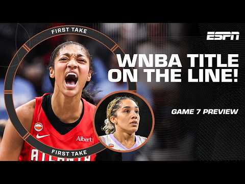 Who wins WNBA Finals Game 7?! 🏆 Stephen A. and Monica McNutt make their picks | First Take