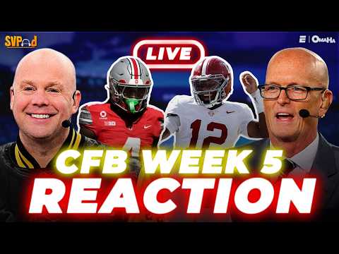 CFB Week 5 REACTION! Missouri DISMANTLES Florida, Ohio State CRUISES + Alabama’s STATEMENT | SVPod