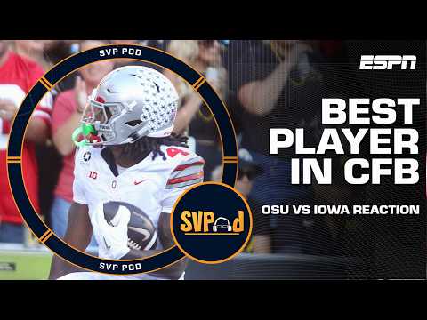 ‘He’s JULIO JONES’: Jeremiah Smith GOES OFF in Ohio State win over Iowa Hawkeyes | SVPod