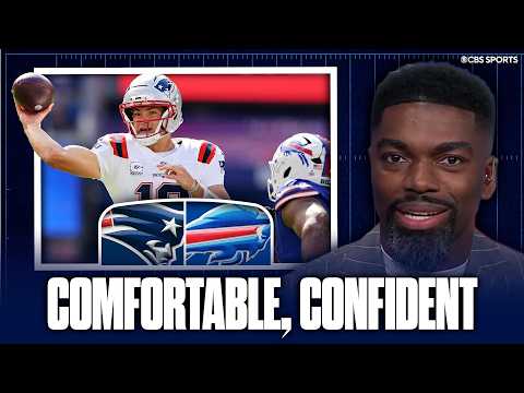 Drake Maye leads game winning drive, Patriots win key AFC East matchup vs Bills